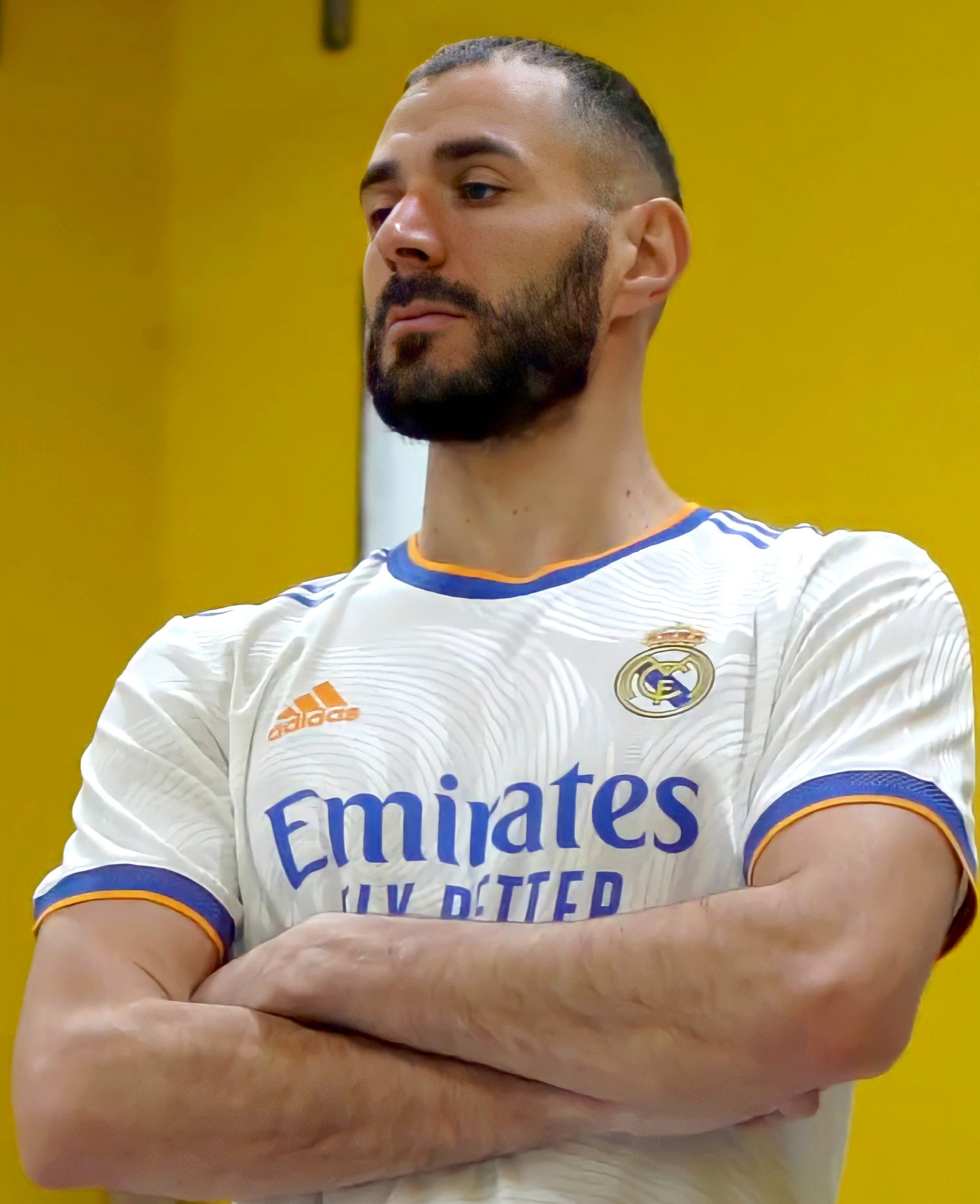 Karim Benzema trong màu áo Real Madrid