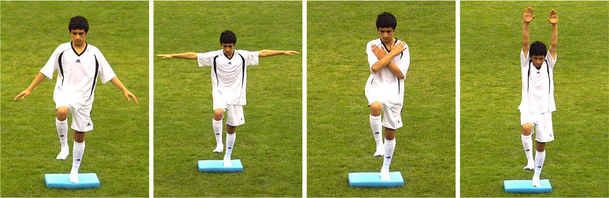 Bài tập rèn luyện thăng bằng trong bóng đá