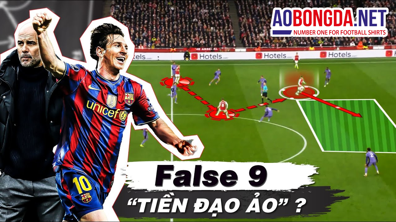 Lionel Messi trong vai trò False 9