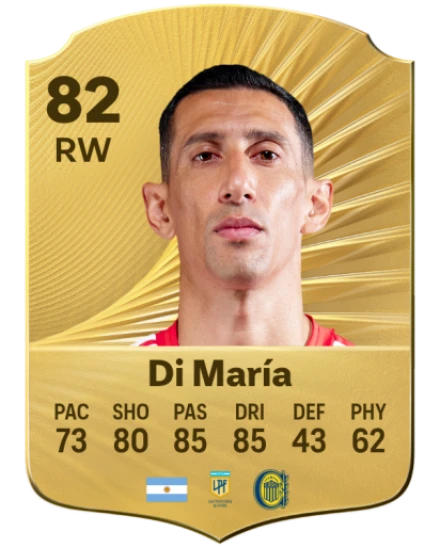 Ángel Di María – Lão tướng vẫn đẳng cấp trong EA FC