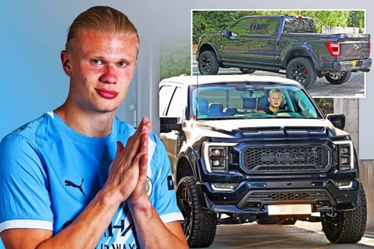 Siêu tiền đạo Na Uy gây bão mạng với bộ sưu tập xe thể thao.