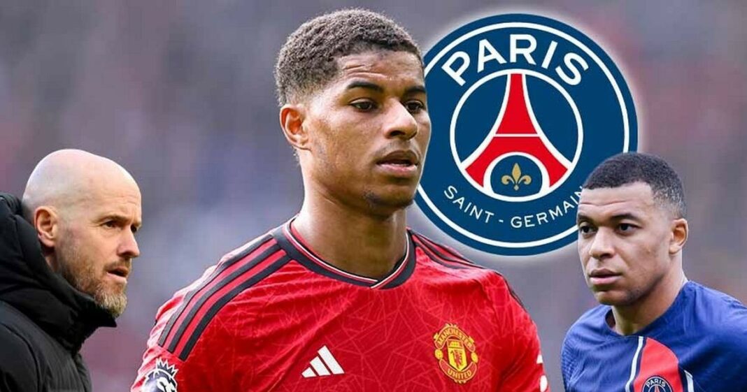 PSG đang tìm người thay thế Mbappé và xem Rashford là mục tiêu hàng đầu nhờ tốc độ và khả năng ghi bàn đa dạng.