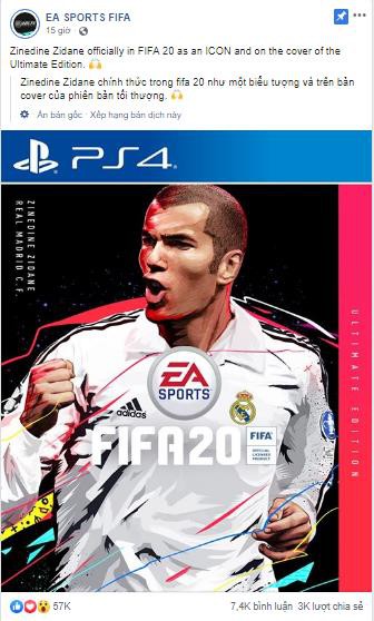 Zidane – Huyền thoại trở lại trong chế độ Ultimate Team
