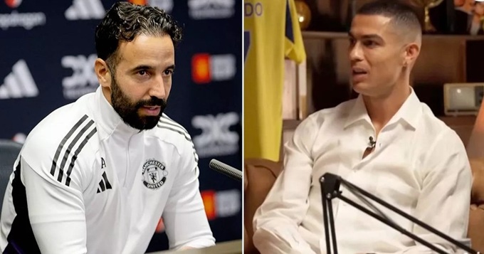 Giữa Amorim và Ronaldo đã có chuyện gì?