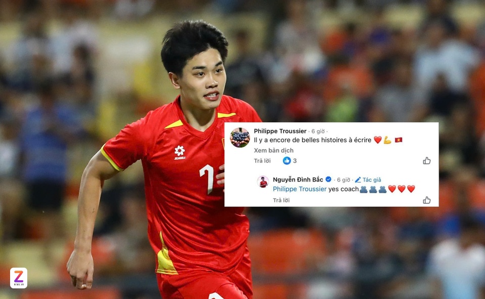 HLV Troussier gửi lời nhắn đặc biệt tới Đình Bắc sau danh hiệu Quả bóng bạc