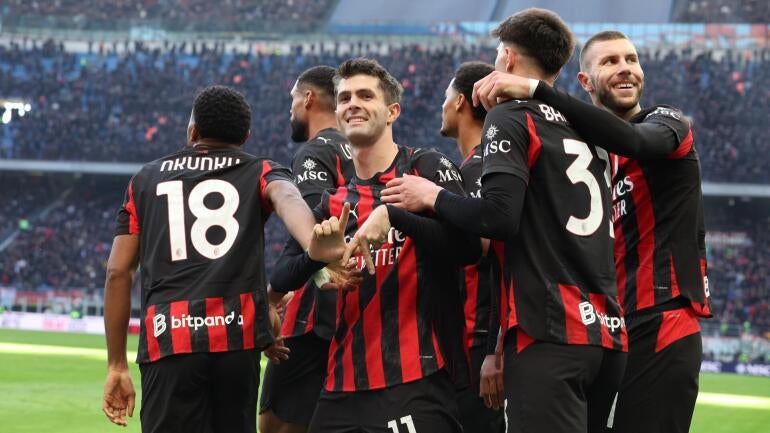 Ngôi sao USMNT Christian Pulisic trở thành đồng Vua phá lưới Serie A với bàn thắng cho AC Milan trước Hellas Verona